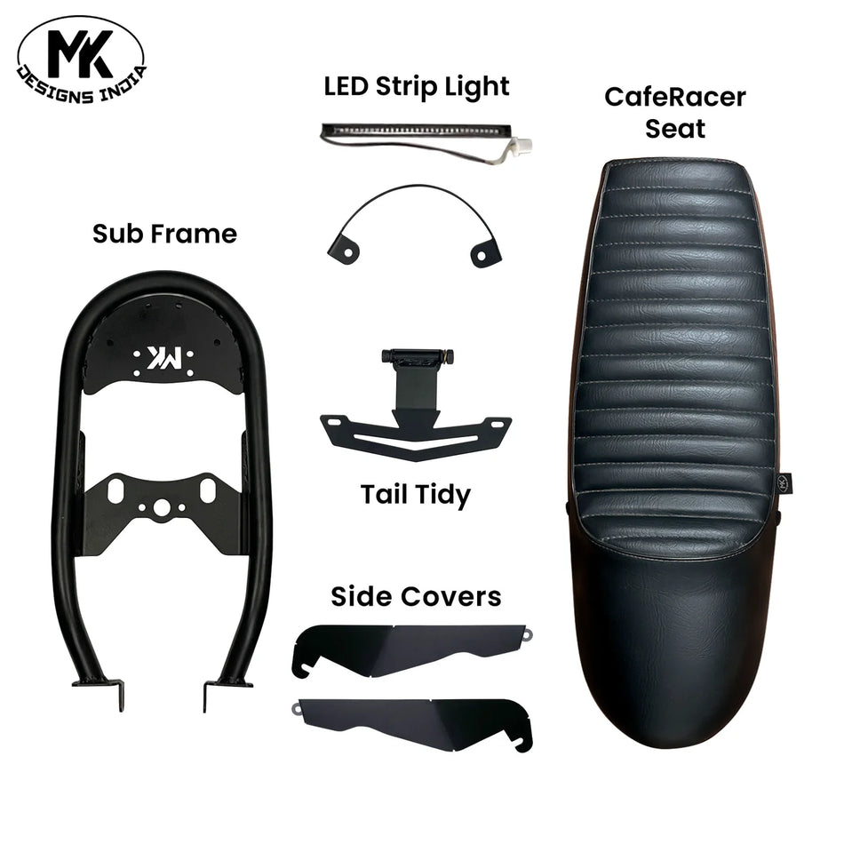 Cafe racer Seat & Subframe kit For Meteor 350