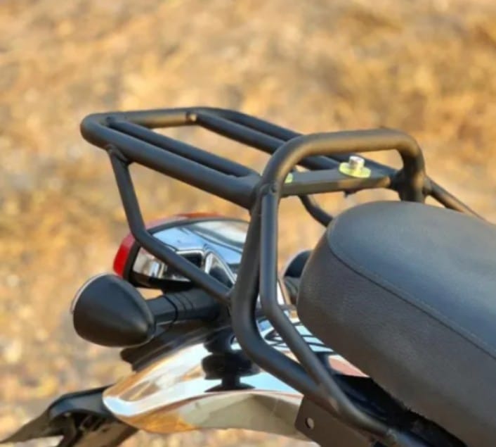 TOP RACK WITHOUT PLATE COMPATIBLE WITH PILLION BACKREST VERSION-2 FOR HONDA CB350 H'NESS SPLIT SEAT/SI (NOT COMPATIBLE ON NEW MODEL 2024 & CB350 DLX PRO.) NGLE SEAT
