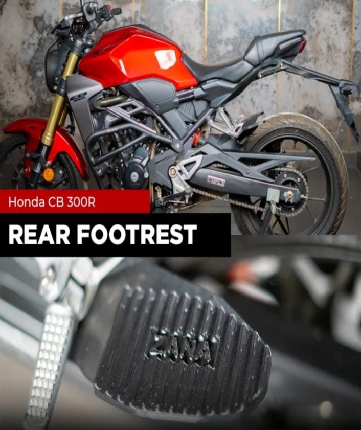 REAR FOOTREST (PAIR) FOR HONDA CB300R