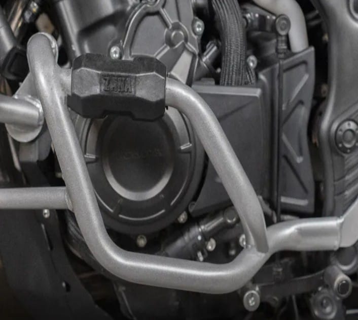 Lower Engine Guard For Honda NX500 / 500X( Silver,Mild Steel)