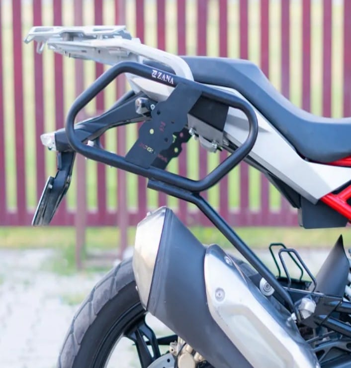 SADDLE STAY MS BLACK WITH JERRY CAN MOUNT FOR BMW G 310R