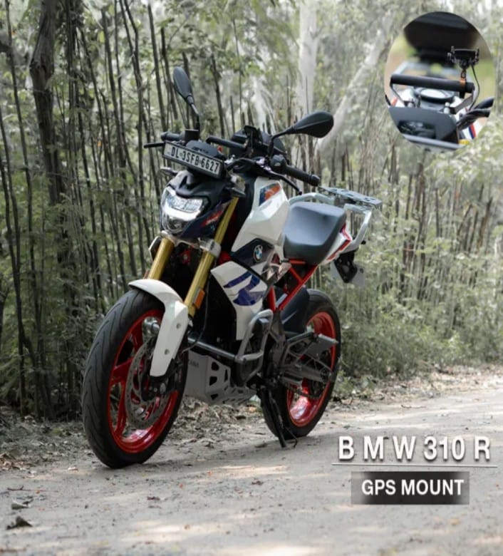 GPS MOUNT ALUMINUM & SS FOR  BMW G 310R