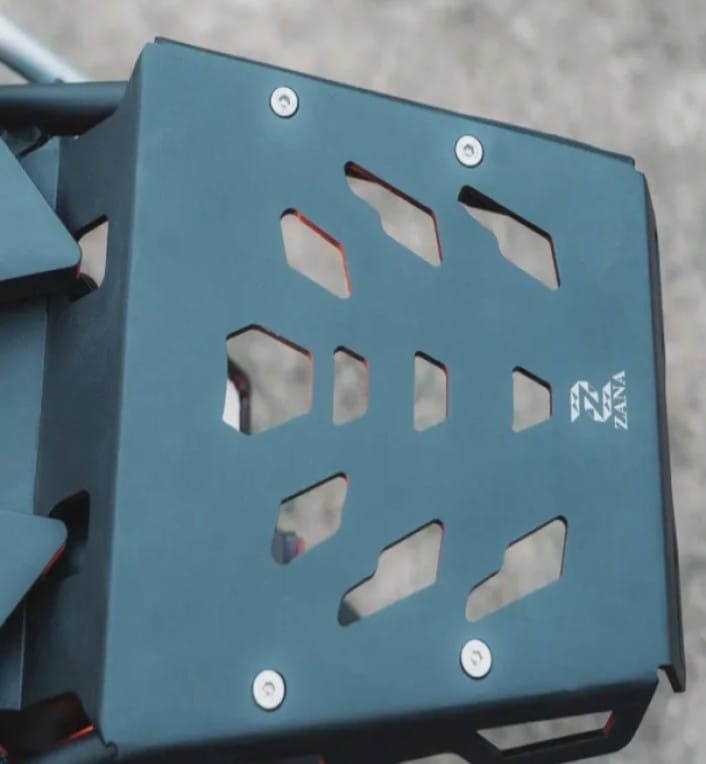 TOP RACK WITH PLATE BLACK (TYPE-1) KTM ADV 250 / 390 / 390 X