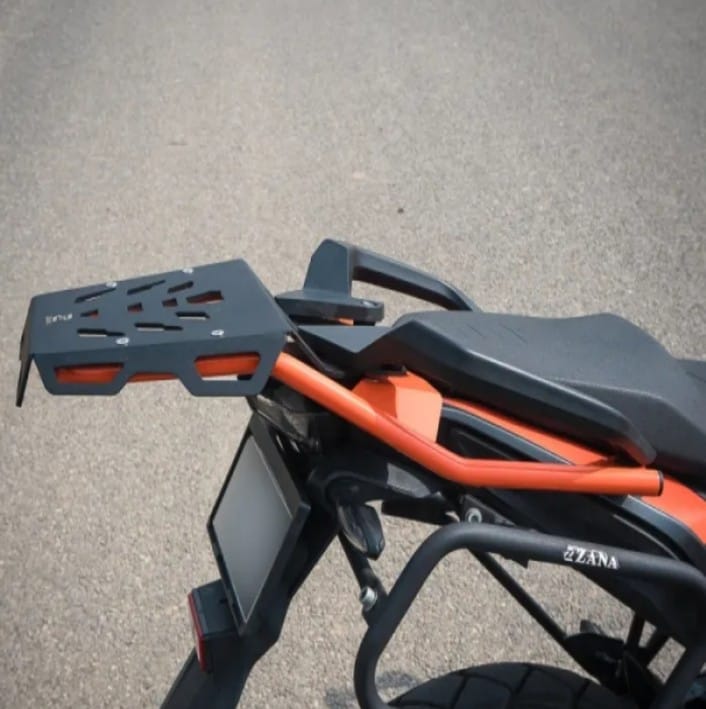 NEW TOP RACK ORANGE & BLACK COMPATIBLE WITH GRAB RAIL FOR  KTM ADV 250/390 / 390 X