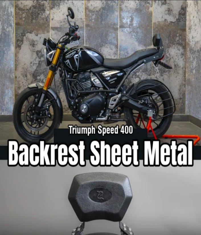 BACK REST SHEET METAL FOR TRIUMPH SPEED 400