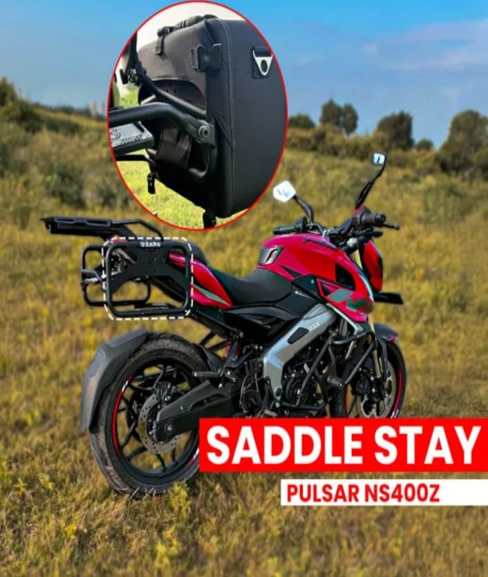 Saddle Stay with Jerry Can Mount for Bajaj  Pulsar NS400z