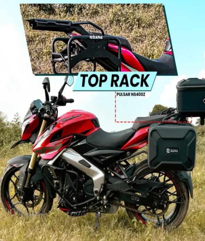 Top Rack with MS Plate for Bajaj  Pulsar NS400z