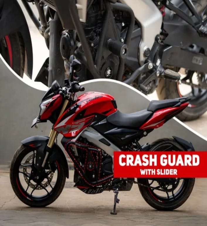 Crash Guard With Slider for Bajaj Pulsar NS400z