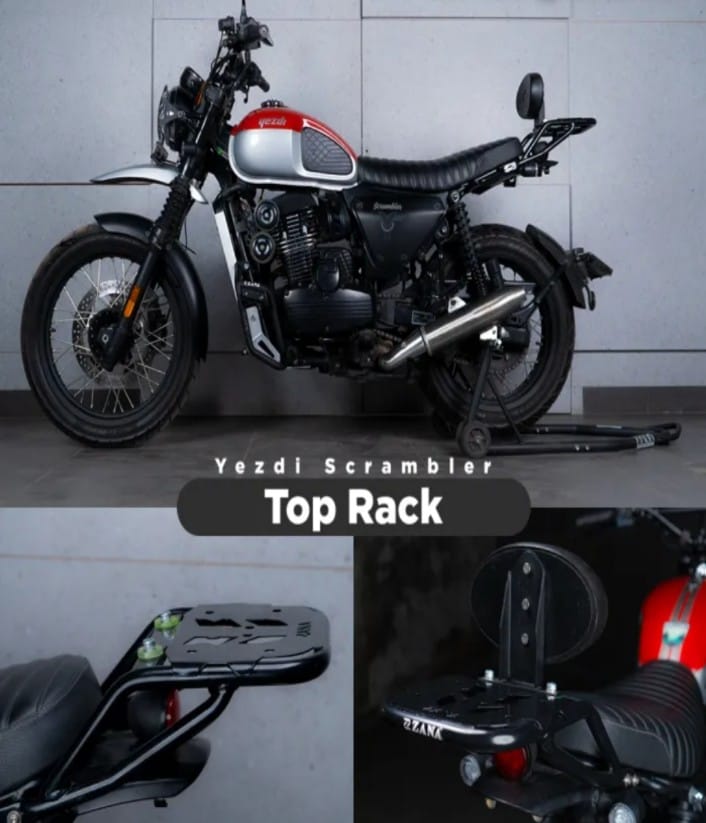 FOR YEZDI SCRAMBLER TOP RACK TYPE-W