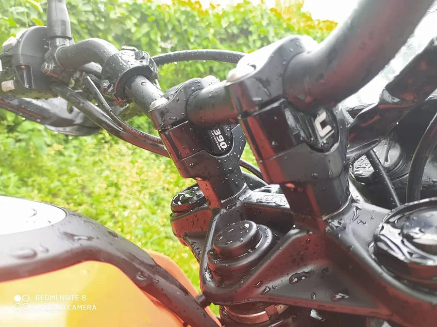 Straight Handlebar Risers for 390 Adventure - 22mm