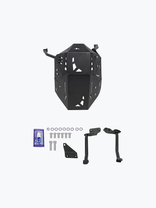 Vambrace Bash Plate Black For Kawasaki Versys 650