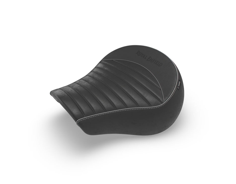 Black Touring Rider Seat For Royal Enfield Classic 350