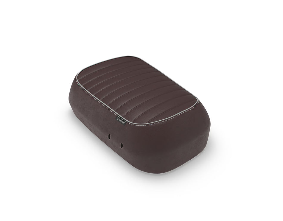 Brown Touring Passenger Seat For Royal Enfield Classic 350