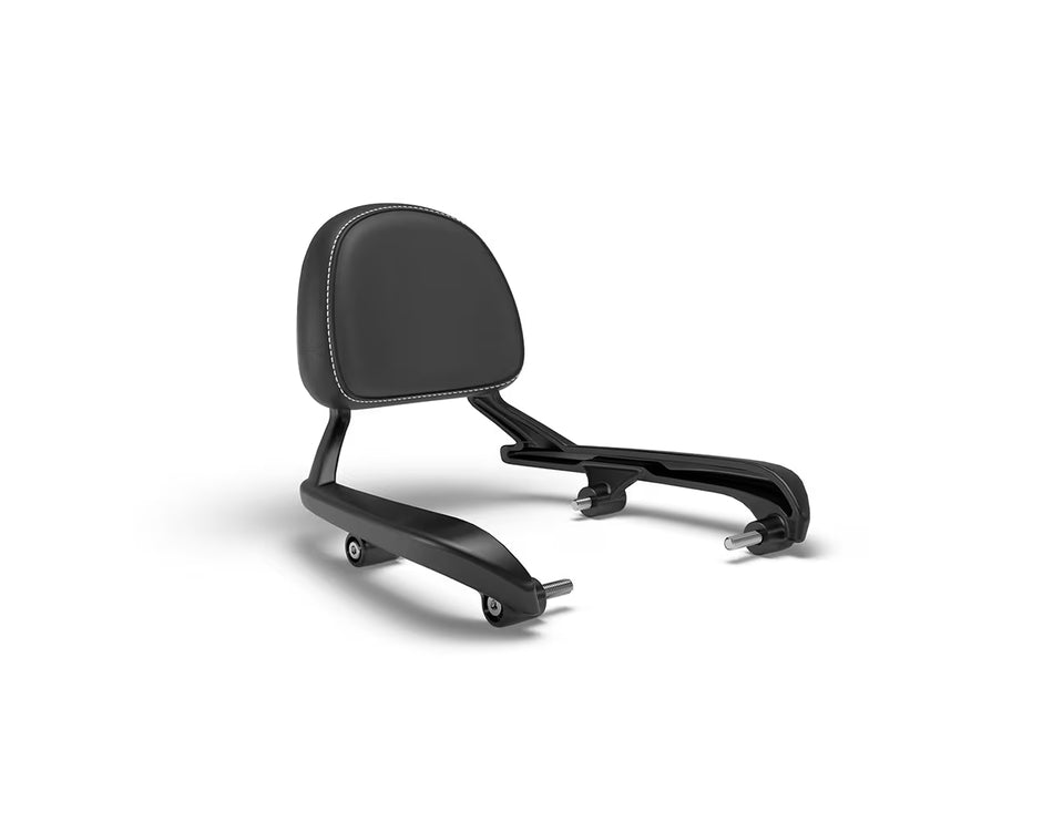 Black Passenger Backrest Pad For Royal Enfield Meteor 350