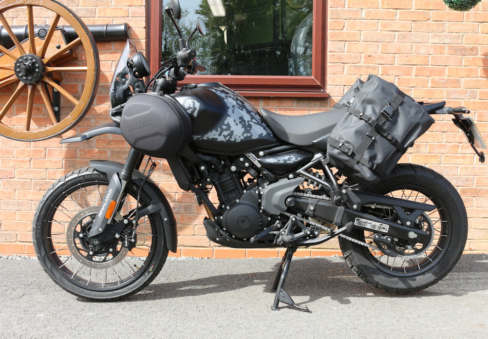 Rally Rackless Soft Panniers For Royal Enfield New Himalayan
