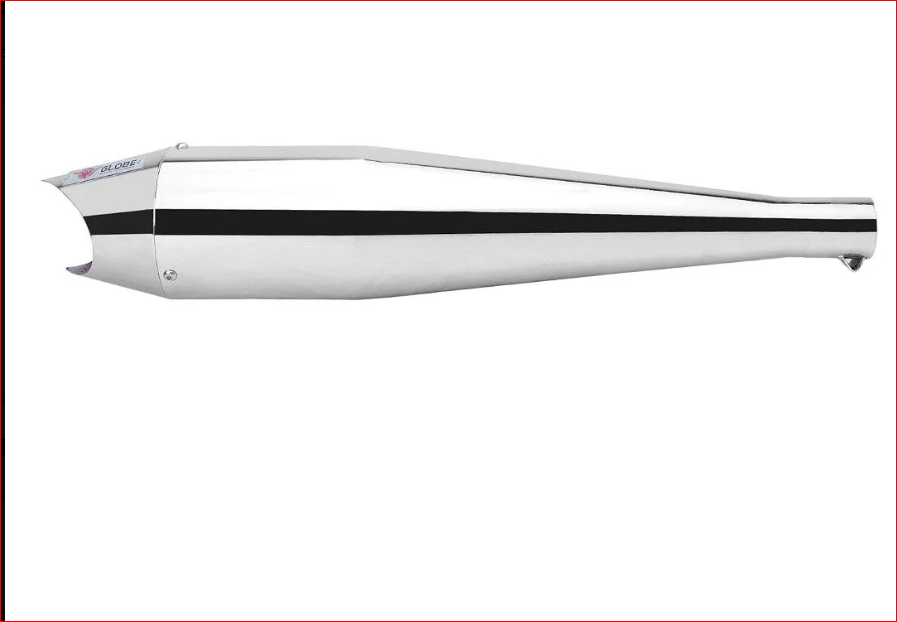 Shark Chrome Exhaust For Classic 350 , Standard , Electra