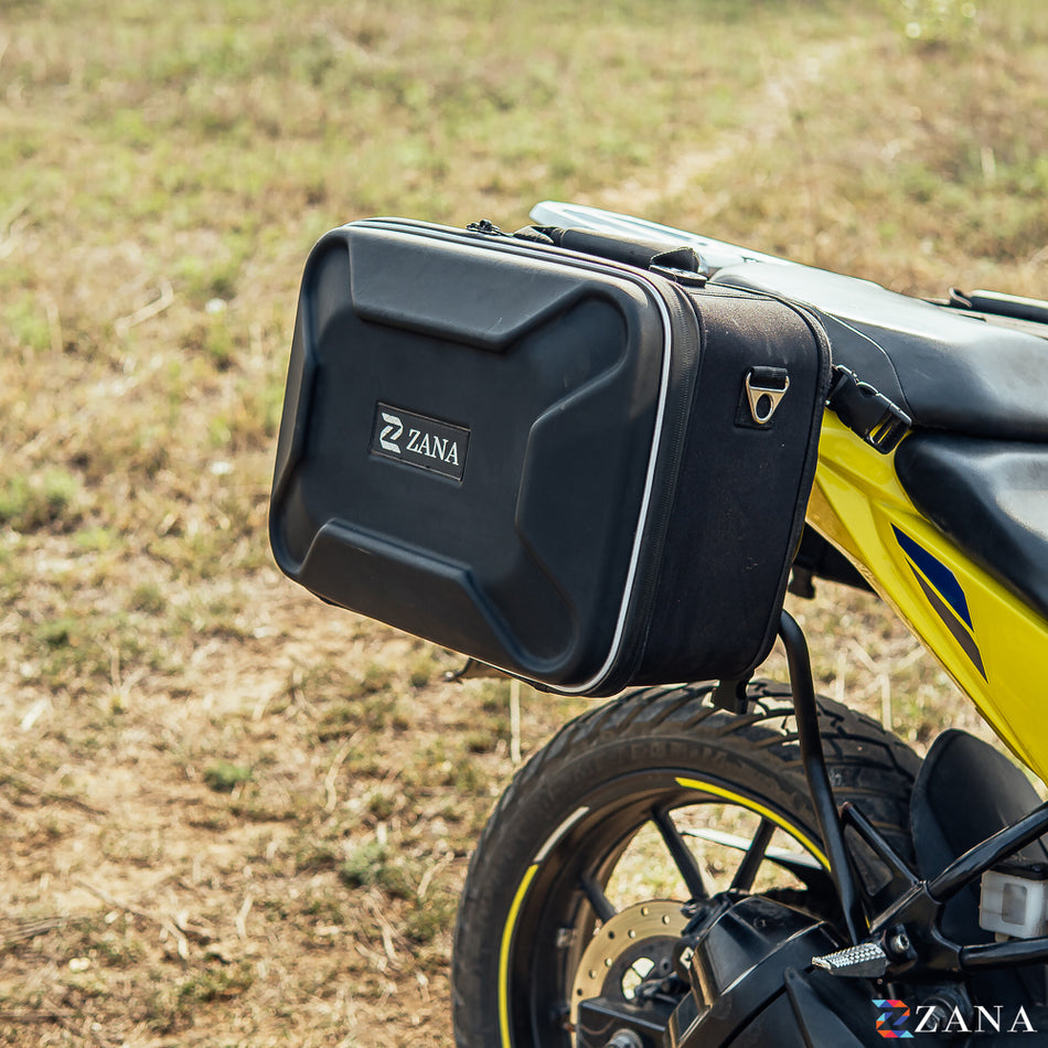 Roadster Saddle Stay With Jerry Can Mount (Black) For V Strom SX 250