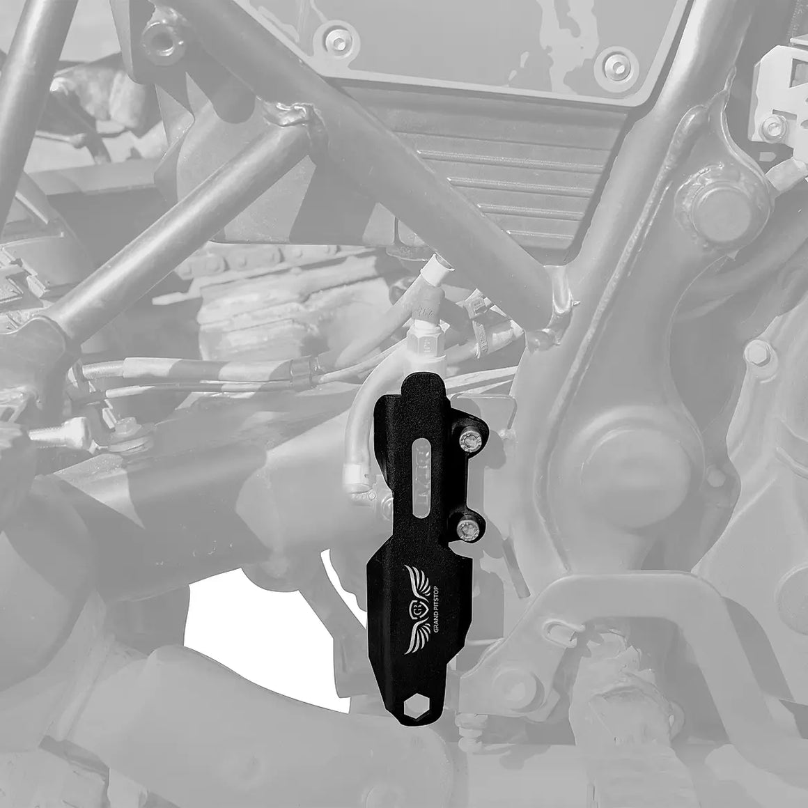 Meteor Tank Protector MASTER CYLINDER PROTECTOR Black for METEOR 350 – Moto Marvels