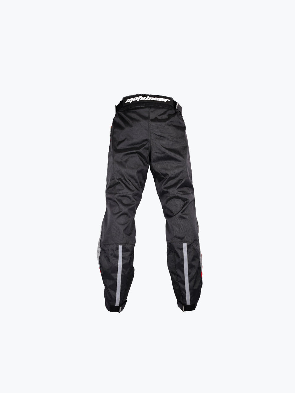 MOTOWEAR PANT BLACK RED