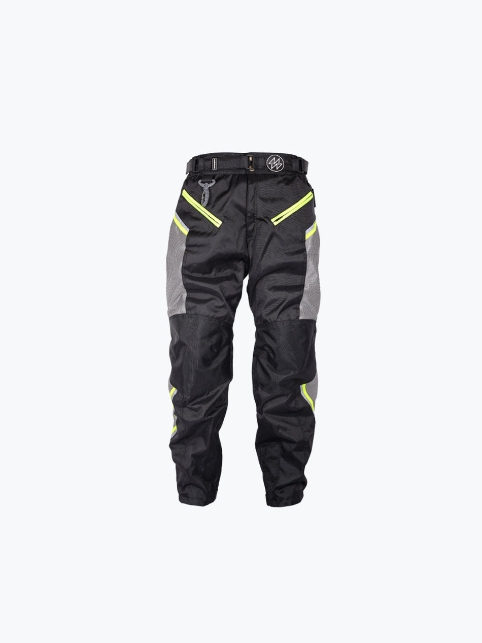 MOTOWEAR PANT BLACK GREEN