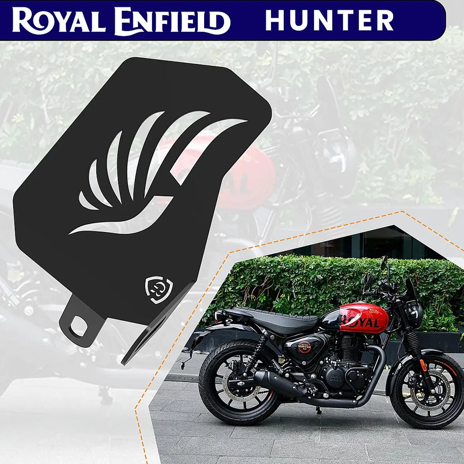 PILLION RIDER FOOTREST (Left) - Black fo Hunter 350