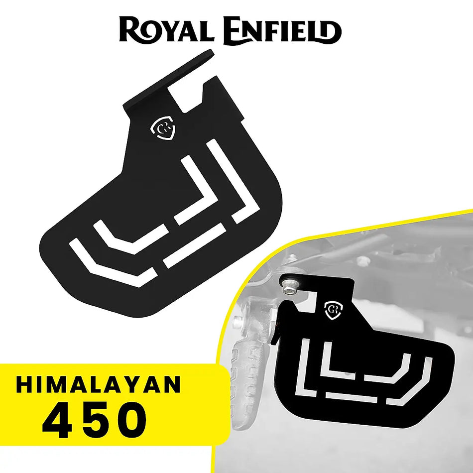 Pillion Footrest (Left) Black for Himalayan 450
