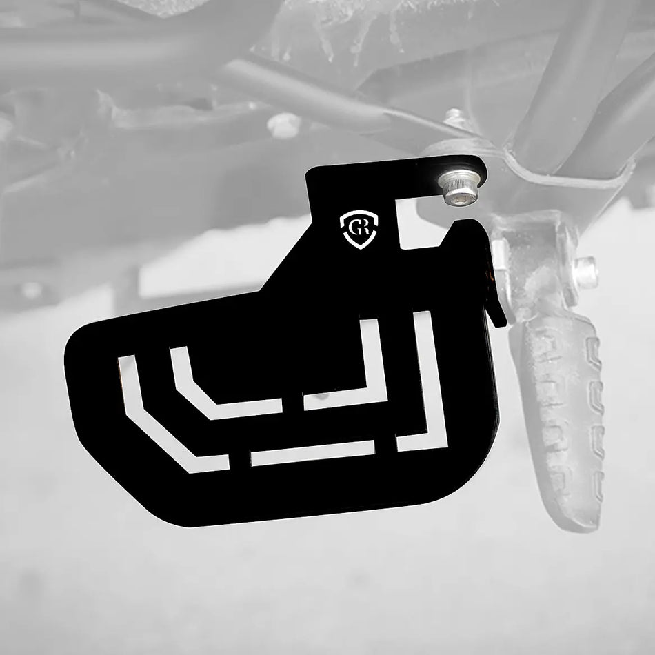 Pillion Footrest (Left) Black for Himalayan 450