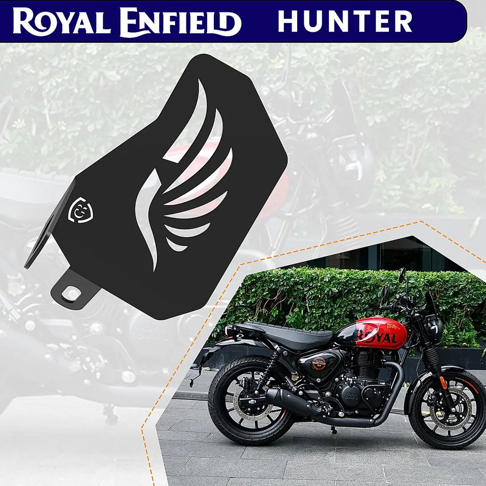 PILLION RIDER FOOTREST (Right) - Black fo Hunter 350