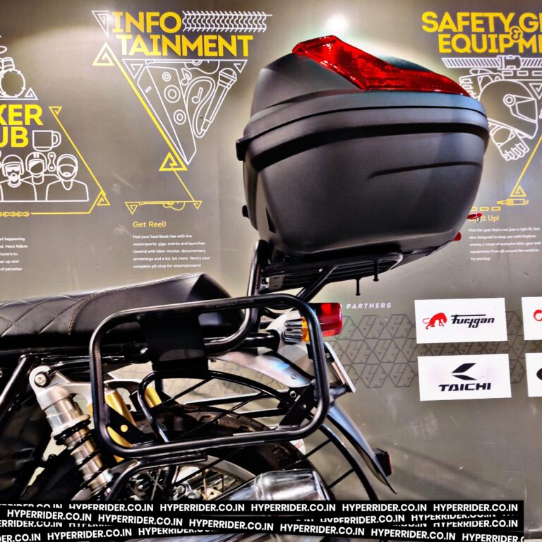 R.E. Interceptor 650 Top Rack