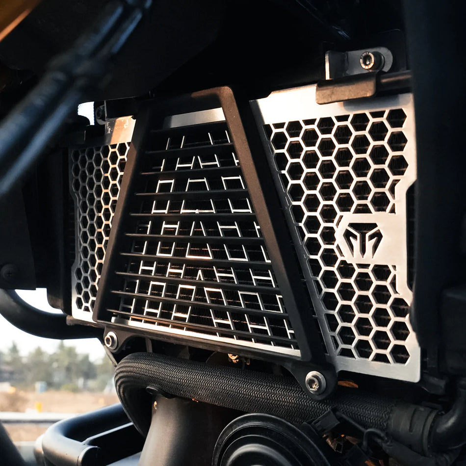 RADIATOR GUARD (SS) FOR TVS APACHE RTX 300