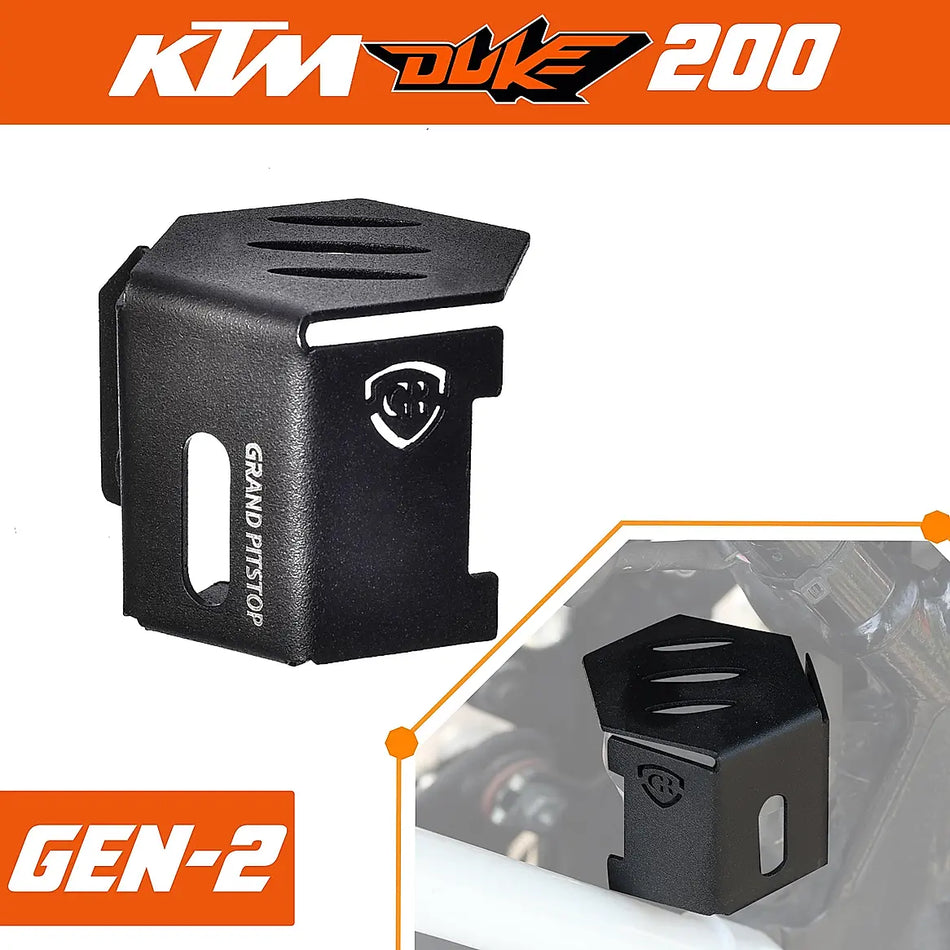 REAR BRAKE FLUID CAP BLACK FOR KTM 200  GEN 2