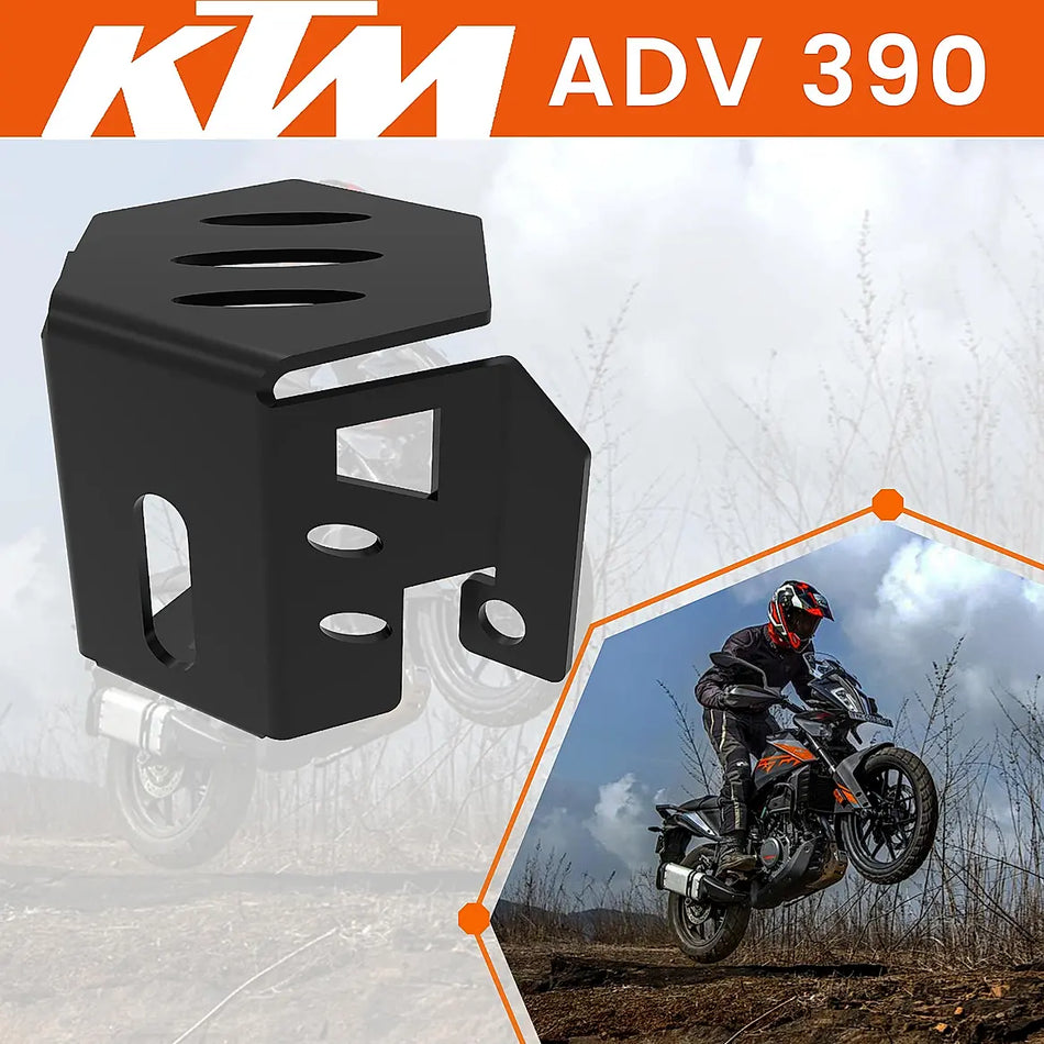 REAR BRAKE CALIPER COVER BLACK FOR KTM ADVENTURE 390X