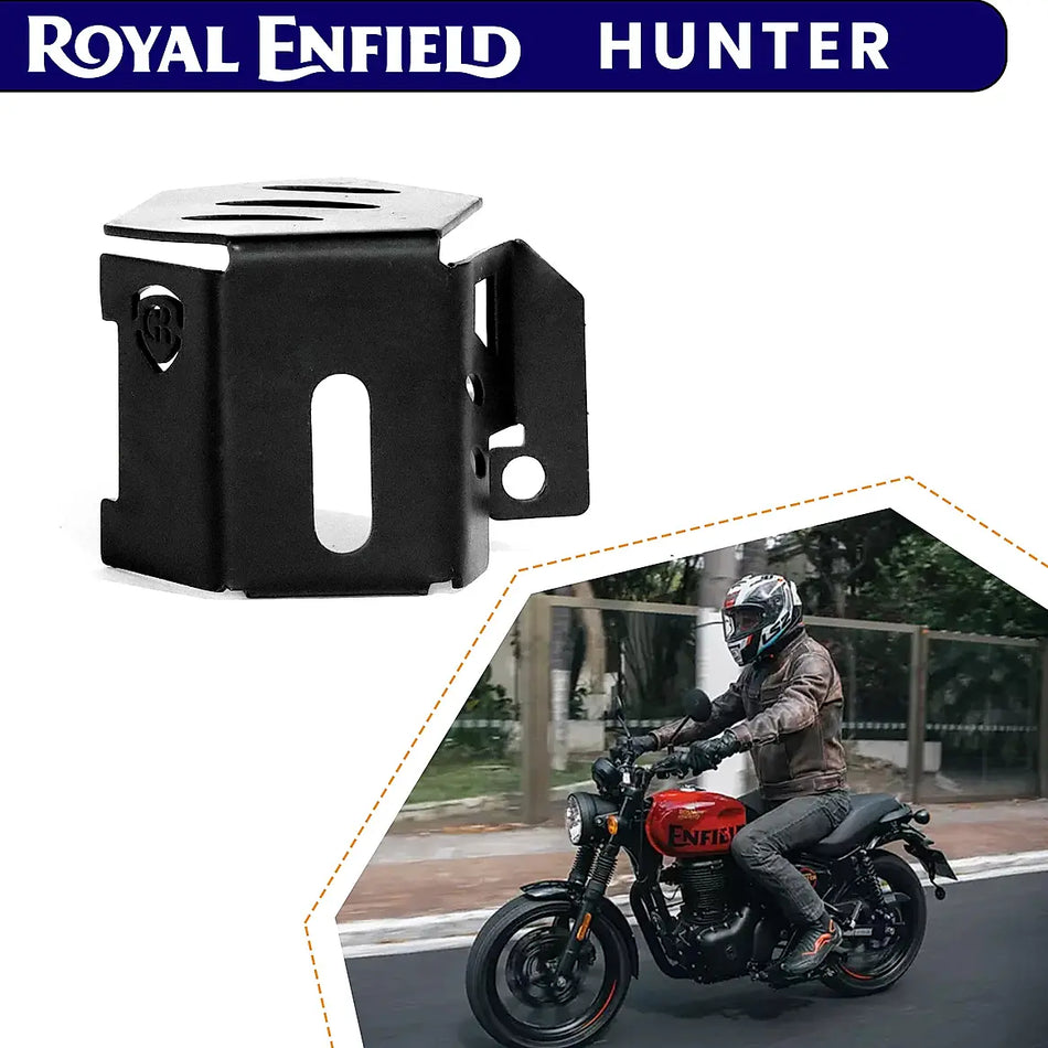 REAR BRAKE FLUID CAP Black for Hunter 350