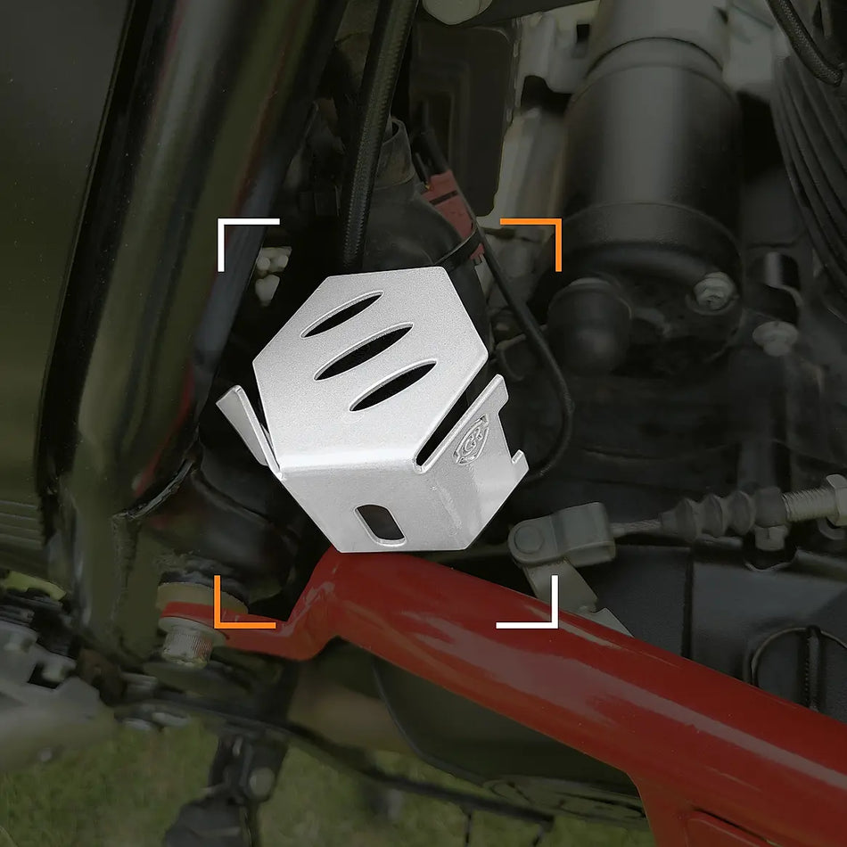 Rear Brake Fluid Cap For Himalayan411 & BS6 Model (2020-2021) - Silver