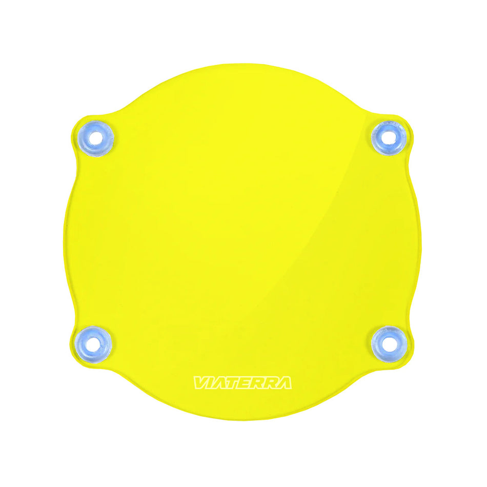 YELLOW ACRYLIC HEADLIGHT GUARD REPLACEMENT SHIELD – ROYAL ENFIELD HIMALAYAN BS4/BS6
