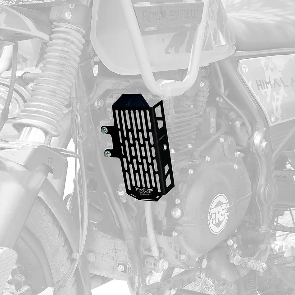 RADIATOR GUARD BLACK FOR SCRAM 411
