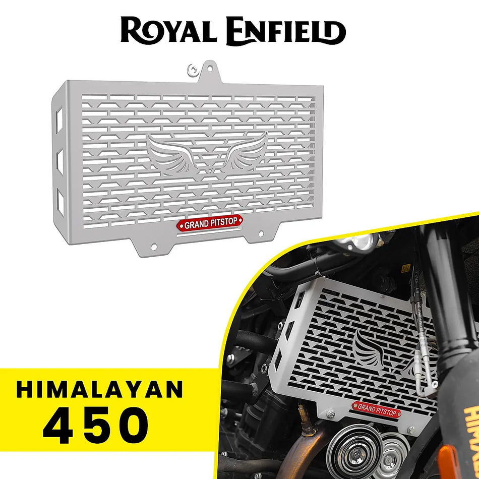 Radiator Grill for  Himalayan 450 - Silver