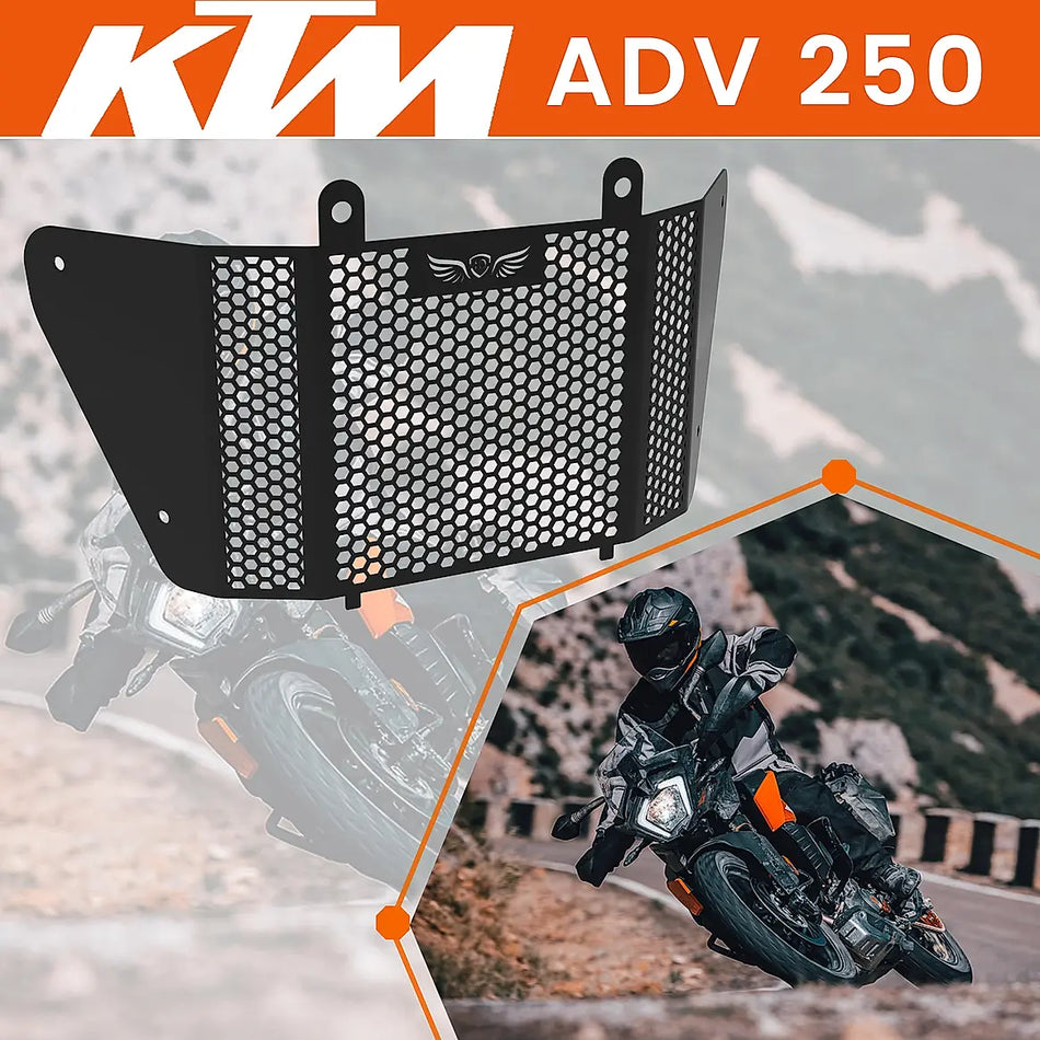 RADIATOR GRILL BLACK FOR KTM ADVENTURE 250