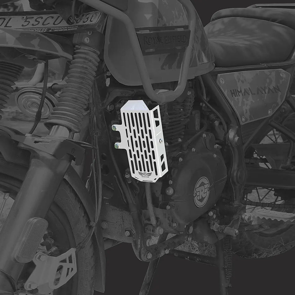 Radiator Grill For Himalayan 411 - BS6 Model (2020-2021) - Silver