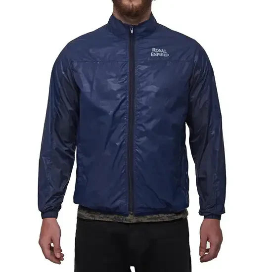 ROYAL ENFIELD ALL TIME WINDCHEATER CAMO BLUE