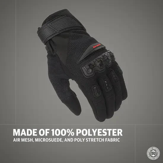 ROYAL ENFIELD URBAN HUSTLER V3 GLOVES BLACK 2XL