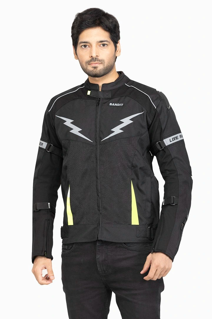 Bandit Green Jacket (with Aerodynamic Hump)