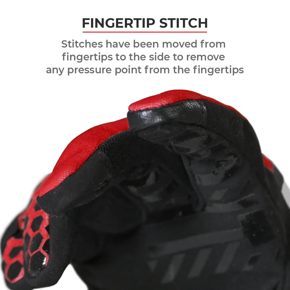 ROOST – OFFROAD TRAIL RIDING MOTORCYCLE GLOVES RED