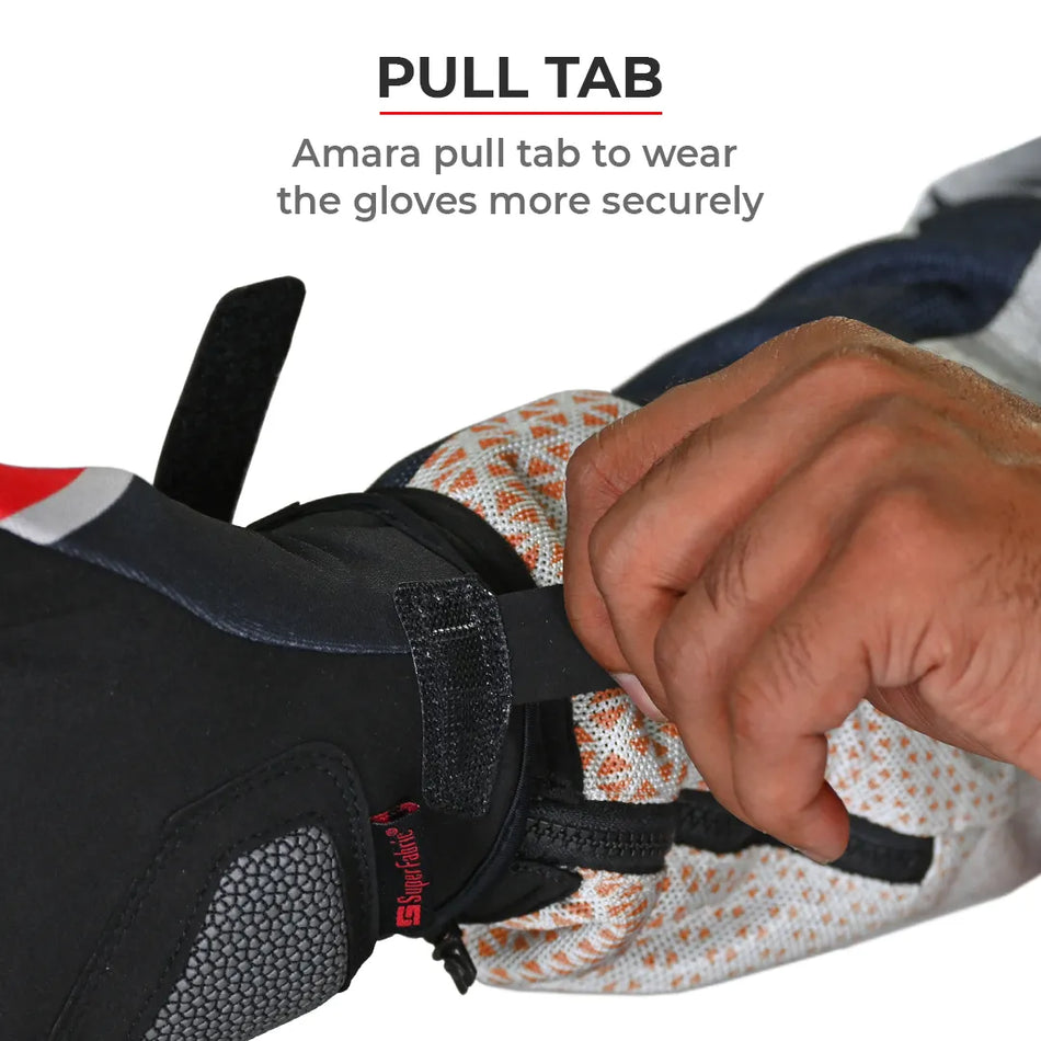 ROOST – OFFROAD TRAIL RIDING MOTORCYCLE GLOVES MIDNIGHT BLACK