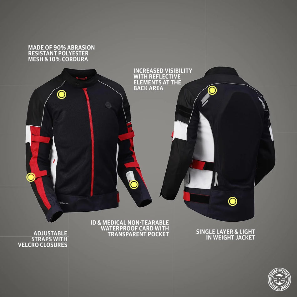 Royal Enfield Streetwind Pro Riding Jacket Dark Navy