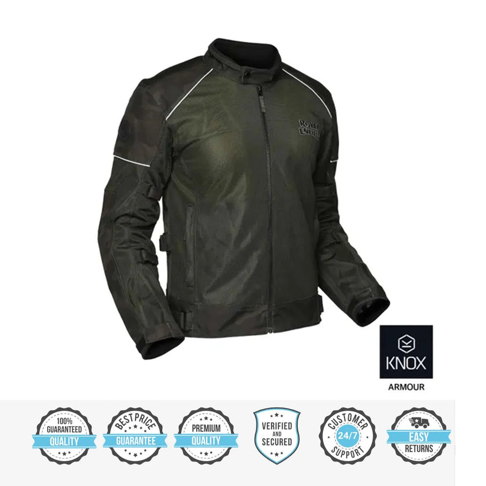 Royal Enfield Streetwind V2 Jacket Olive Camo