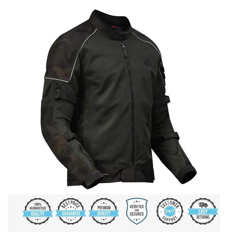 Royal Enfield Streetwind V3 Riding Jacket Olive
