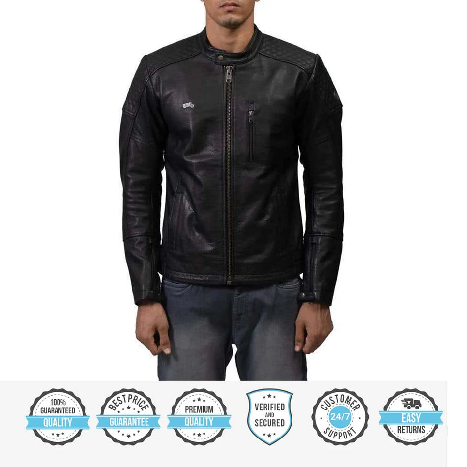ROYAL ENFIELD SPIRIT MEN'S JACKET BLACK