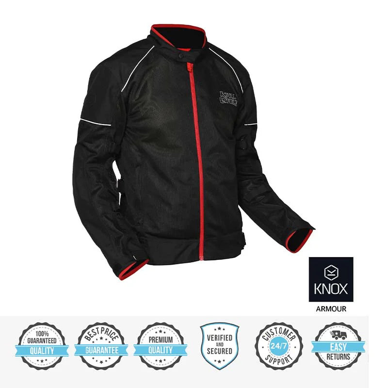 ROYAL ENFIELD STREETWIND V2 JACKET BLACK