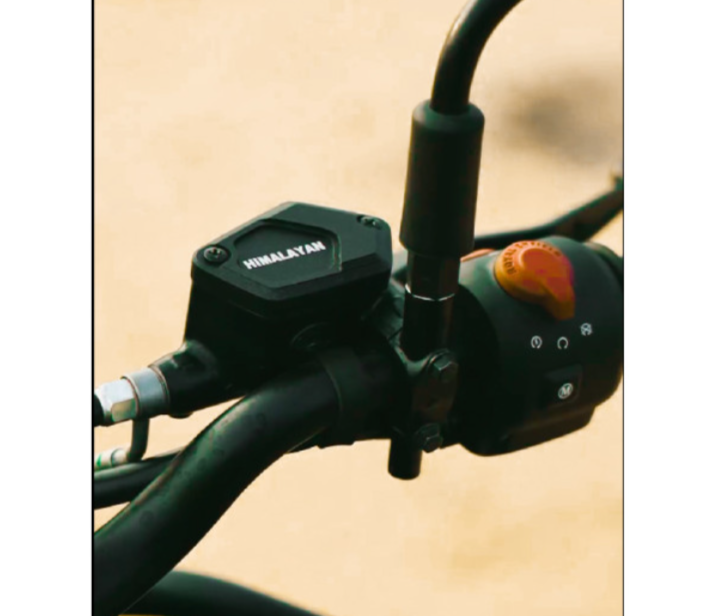 CNC DISC OIL CAP BLACK FOR NEW HIMALAYAN 450